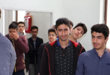 گزارش تصویری بازدید دانش آموزان پسر سال چهارم دوره دوم دبیرستان، از دانشگاه صنعتی شاهرود